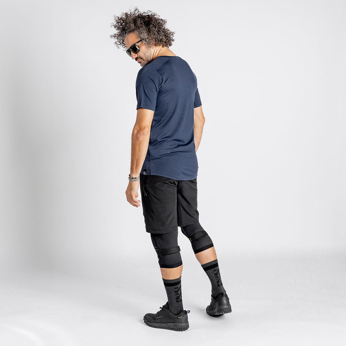 Flow Merino jersey - Marine iXS