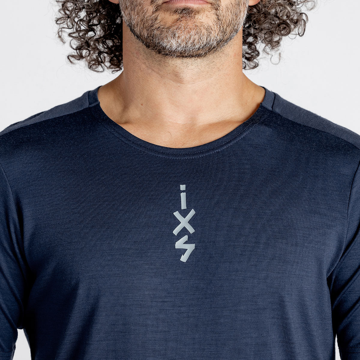 Flow Merino jersey - Marine iXS