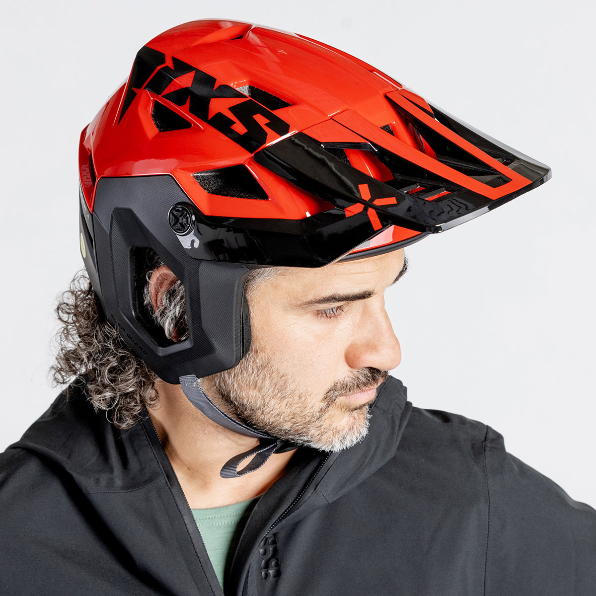 Helm Trigger X MIPS racing red iXS