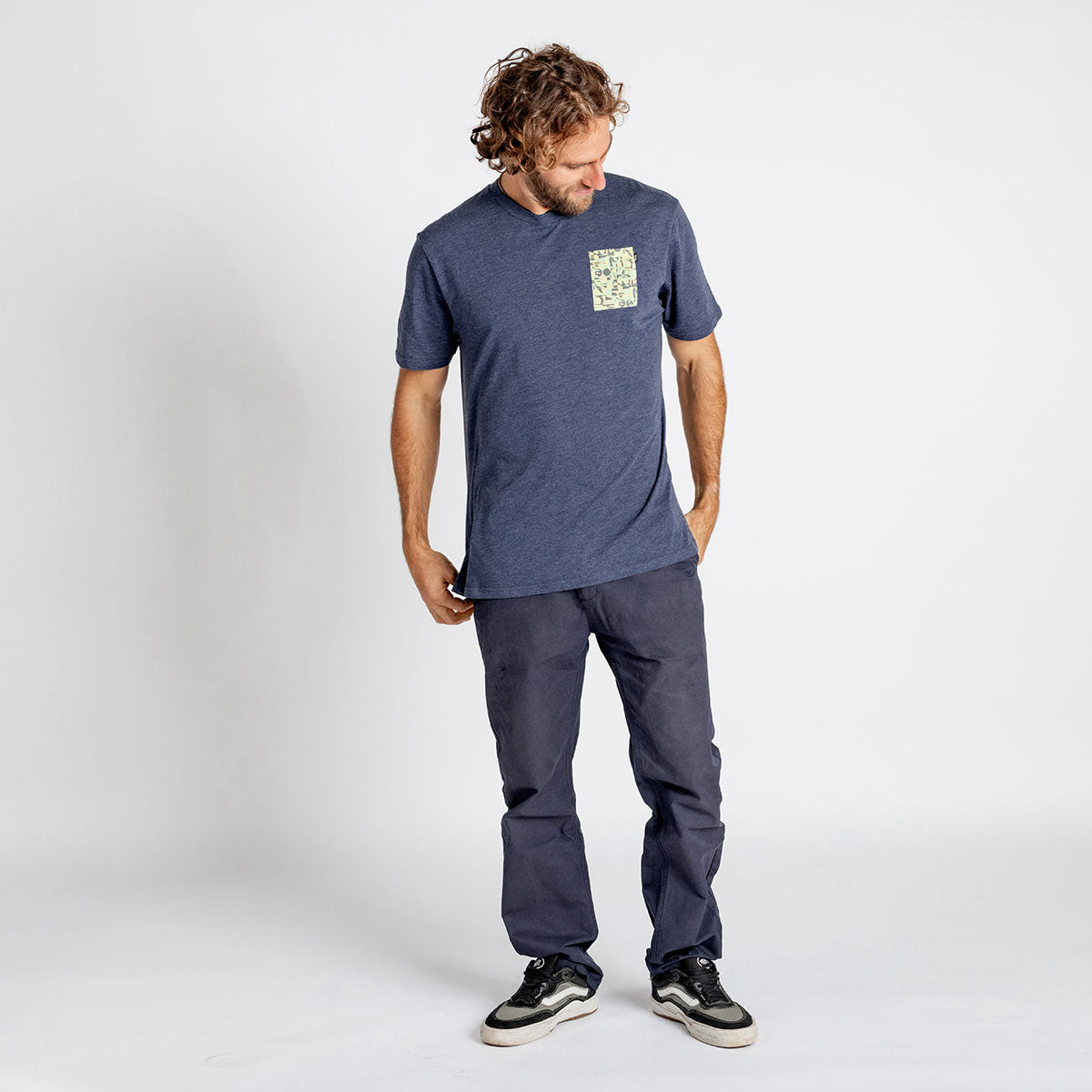 Classic organic 2.0 tee - Marine