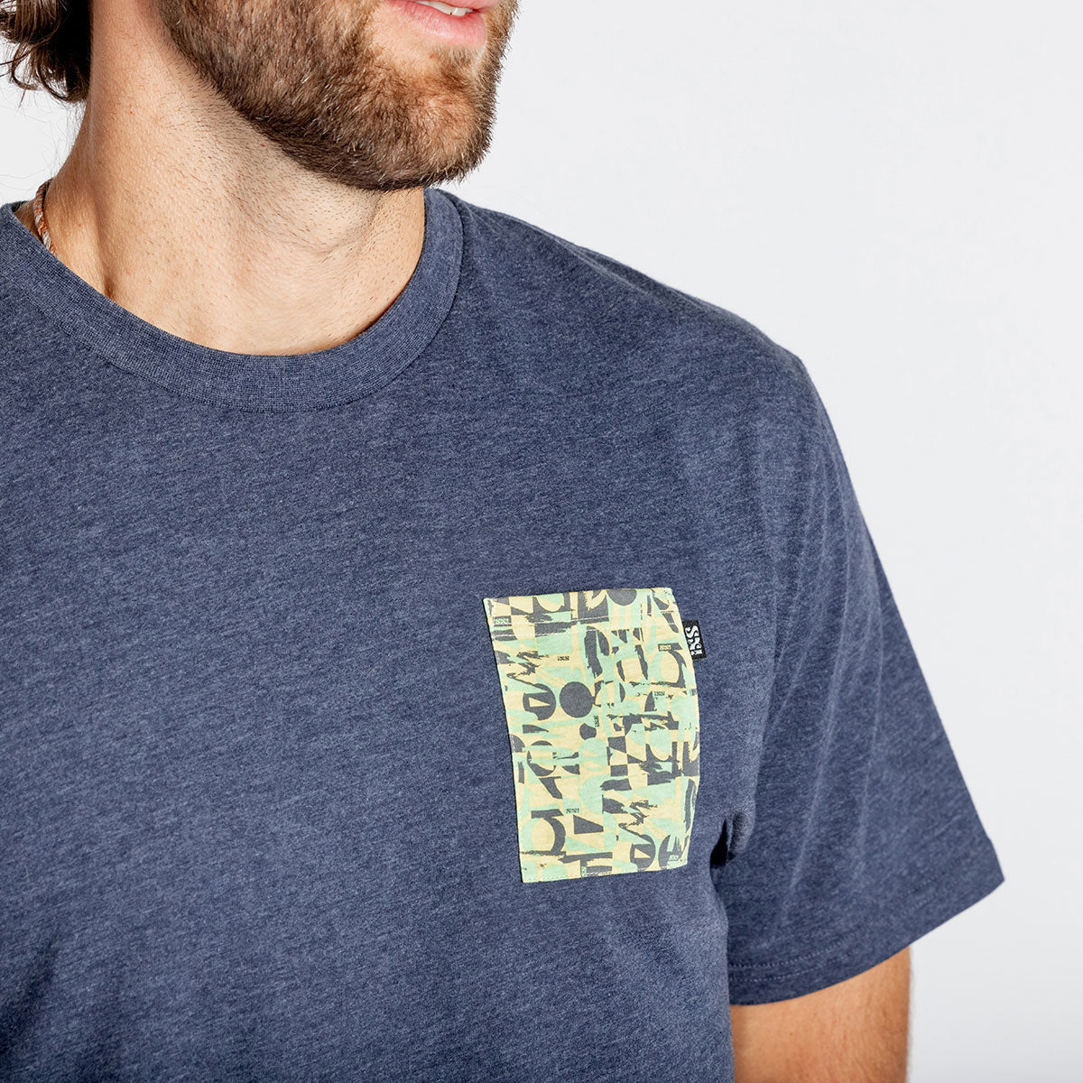 Classic organic 2.0 tee - Marine iXS