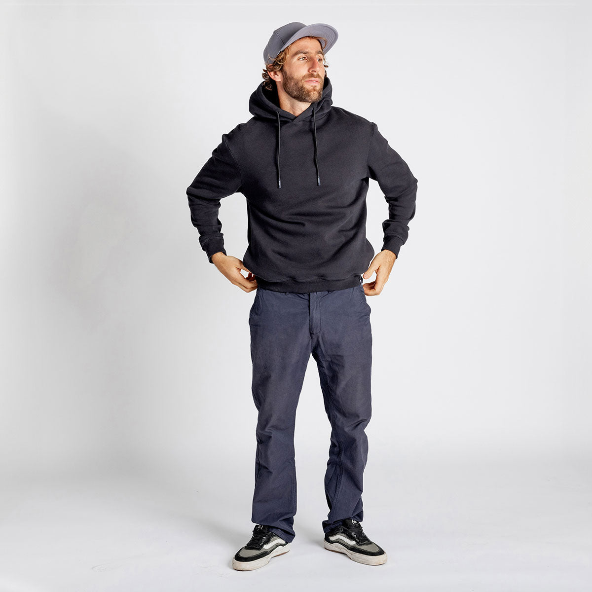 Brand organic 2.0 hoodie - black iXS