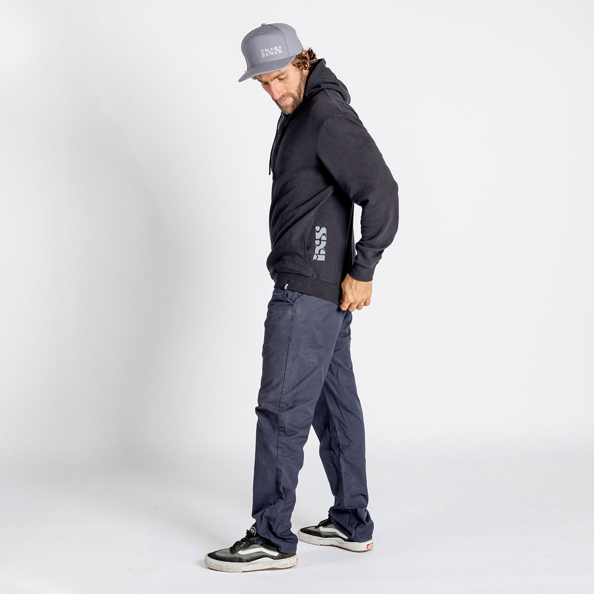 Brand organic 2.0 hoodie - black iXS
