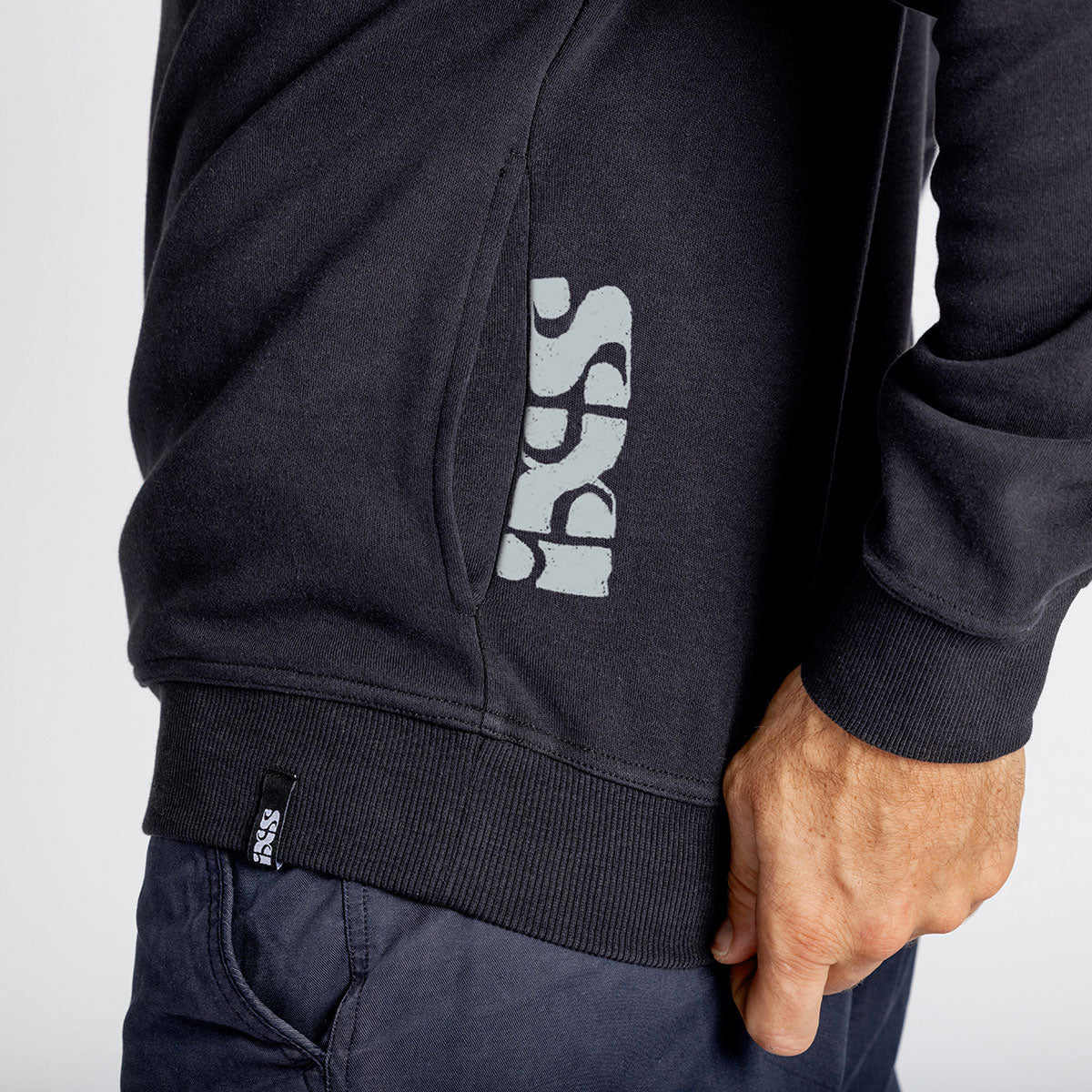 Brand organic 2.0 hoodie - black iXS