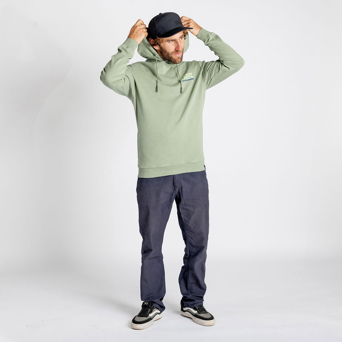 Arch organic hoodie - Sage