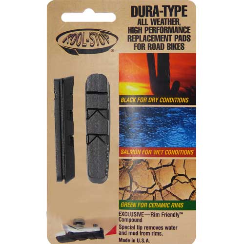 Dura Type Cartridge Bremsgummis 2er Set