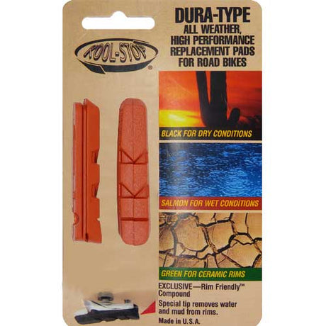 Dura Type Cartridge Bremsgummis 2er Set