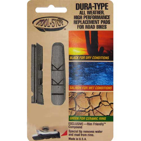 Dura Type Cartridge Bremsgummis 2er Set