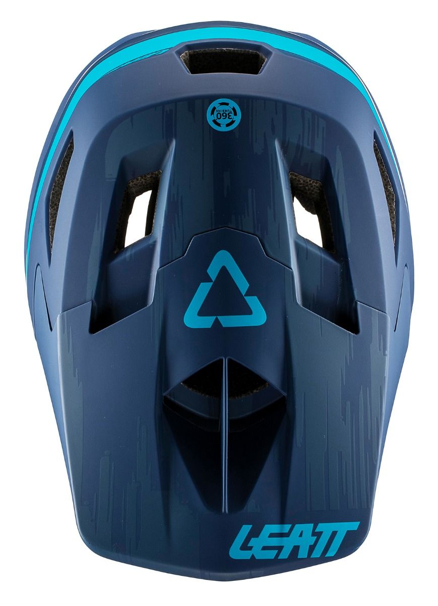 DBX 4.0 Super Ventilated Full Face Helm - Blau