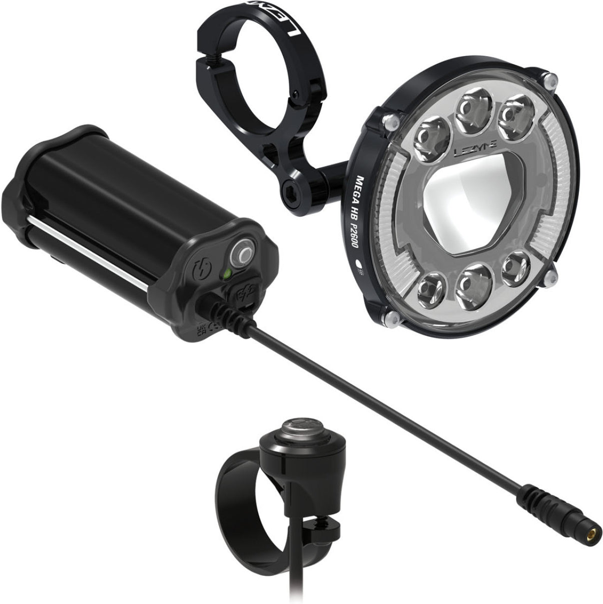 Mega HB P2600 StVZO Loaded Kit - schwarz