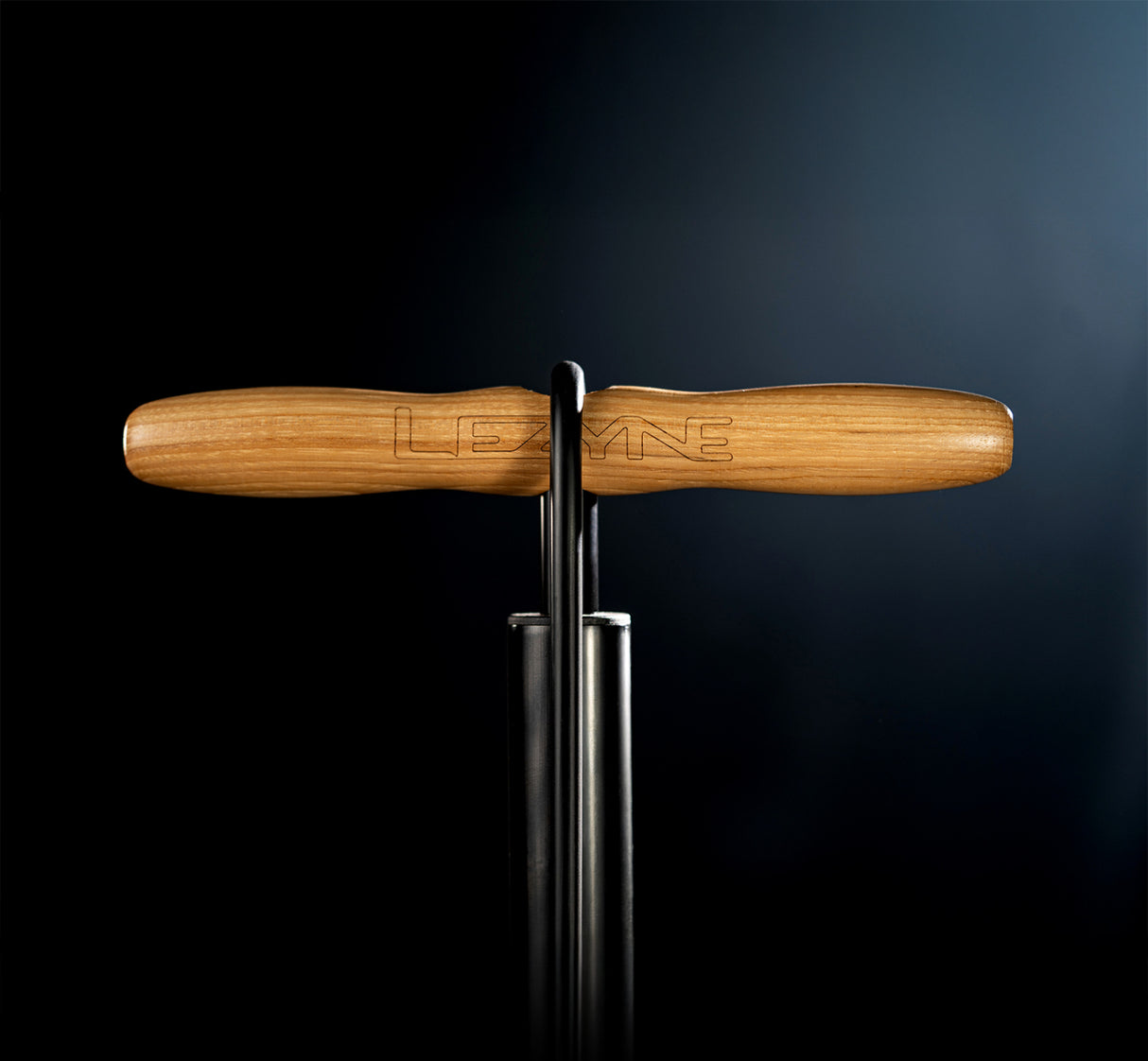 Standluftpumpe Steel CLIK HV Floor Drive - schwarz