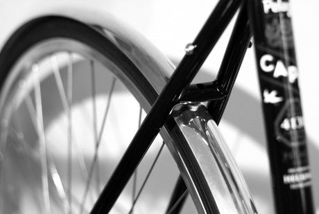 Aluminium-Schutzbleche für 700C Bereifung - Silber