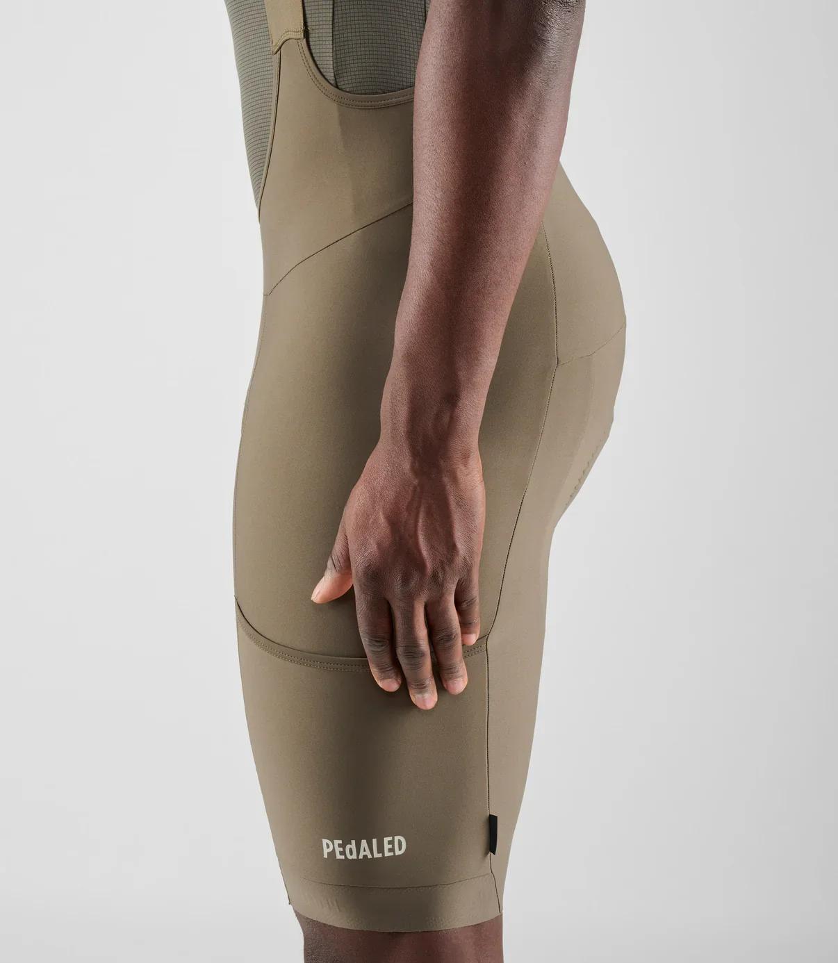 Culote corto con tirantes Odyssey - Verde militar