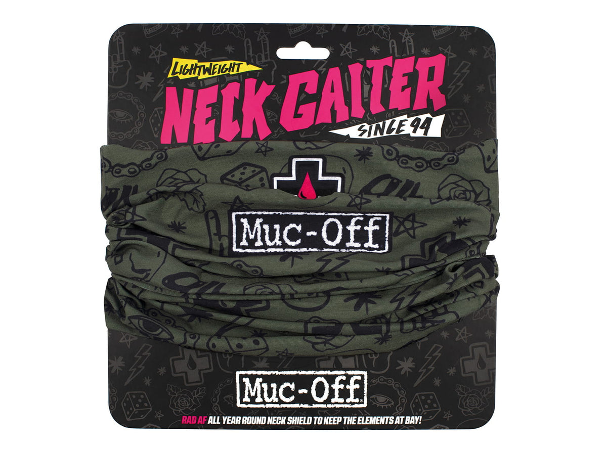 Winter Neck Gaiter Punk-Green Muc Off