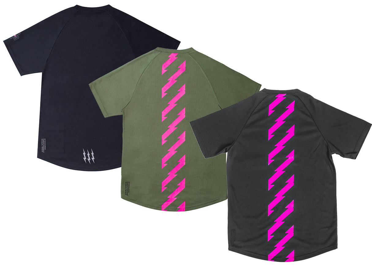 Muc Off Short Sleeve Riders Jersey - white/pink
