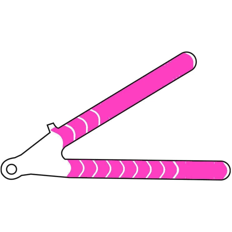 Rahmen- und Kettenstrebenschutz - Bolt/Pink