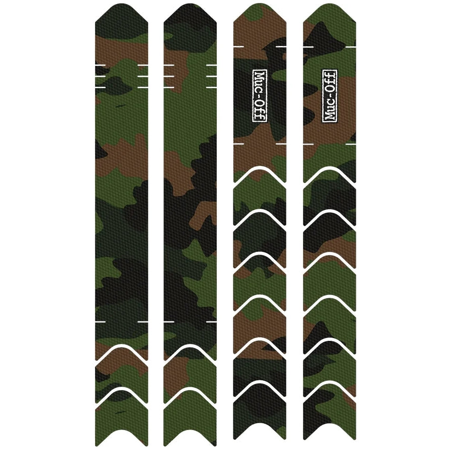 Rahmen- und Kettenstrebenschutz - camo black/green