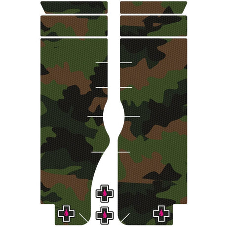 Gabelschutz Kit - camo black/green