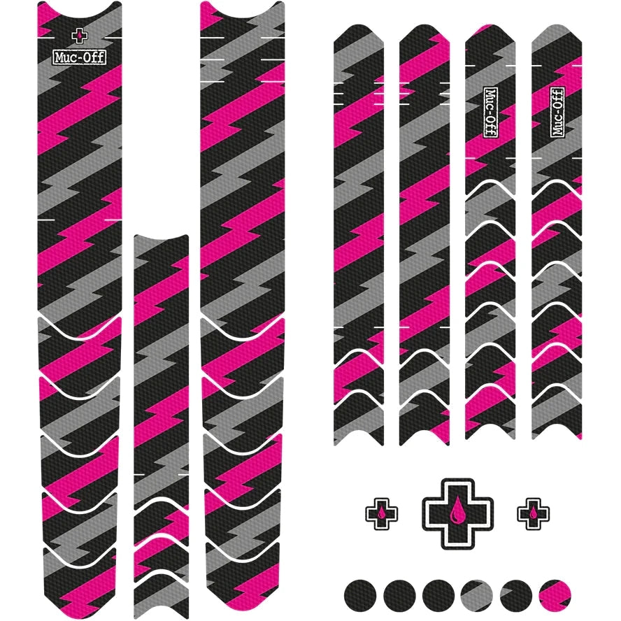 Rahmenschutz Kit DH/ENDURO/TRAIL - Bolt/Pink