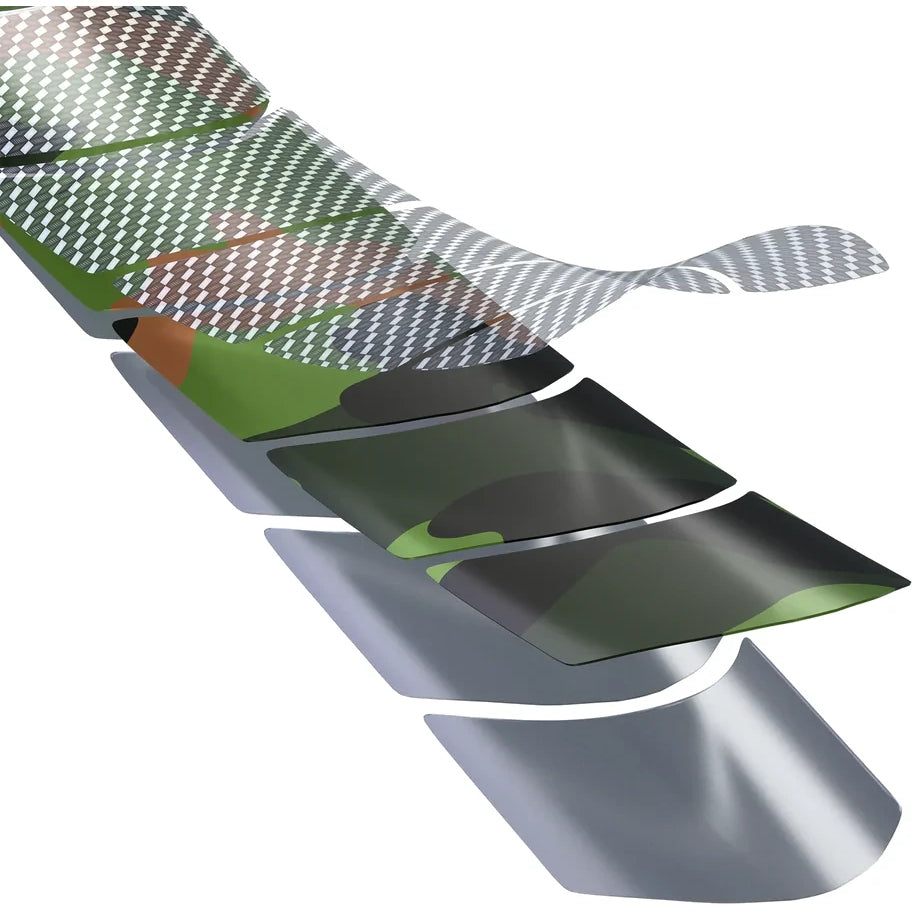 Rahmen- und Kettenstrebenschutz - camo black/green