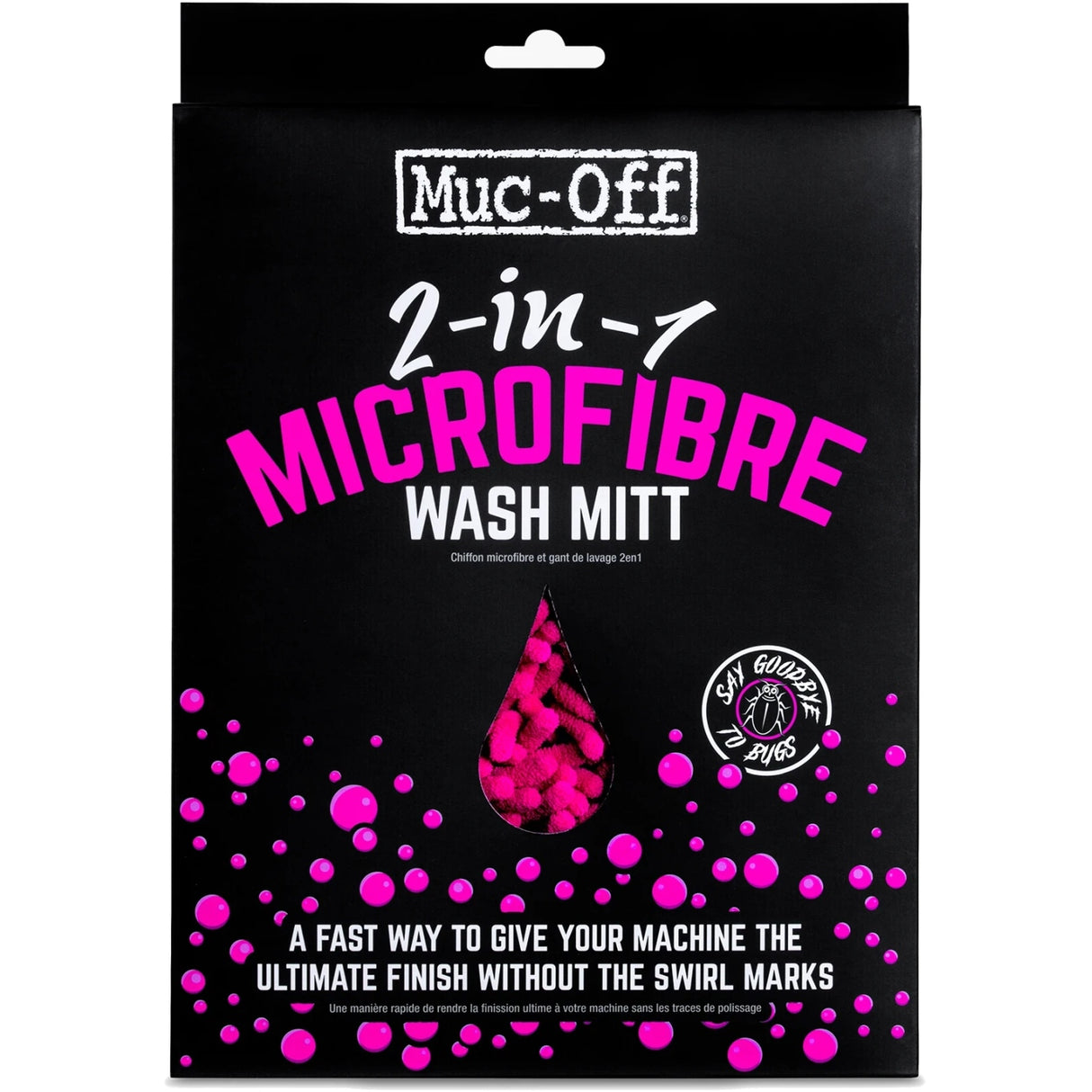 Microfibre Wash Mitt Waschhandschuh - pink