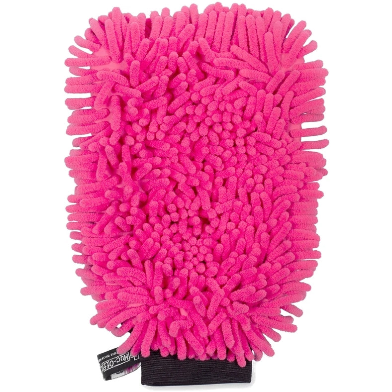 Microfibre Wash Mitt Waschhandschuh - pink