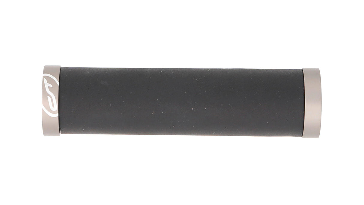 Traveller Griffe aus Echtleder - Lenkerklemmung - schwarz