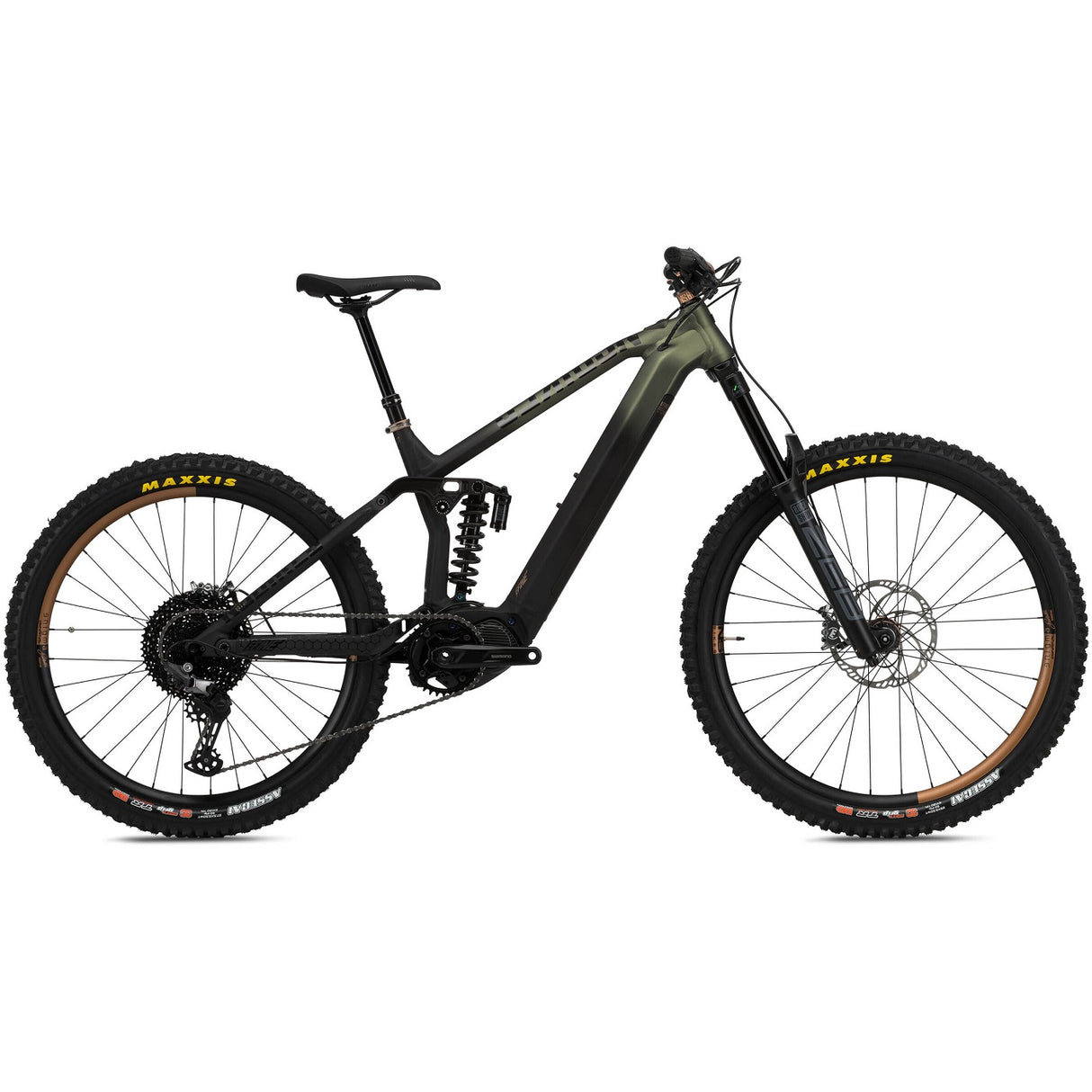 E-Fine 1 170 - EMTB Shimano EP8 - 630Wh - 27,5/29" - black/green