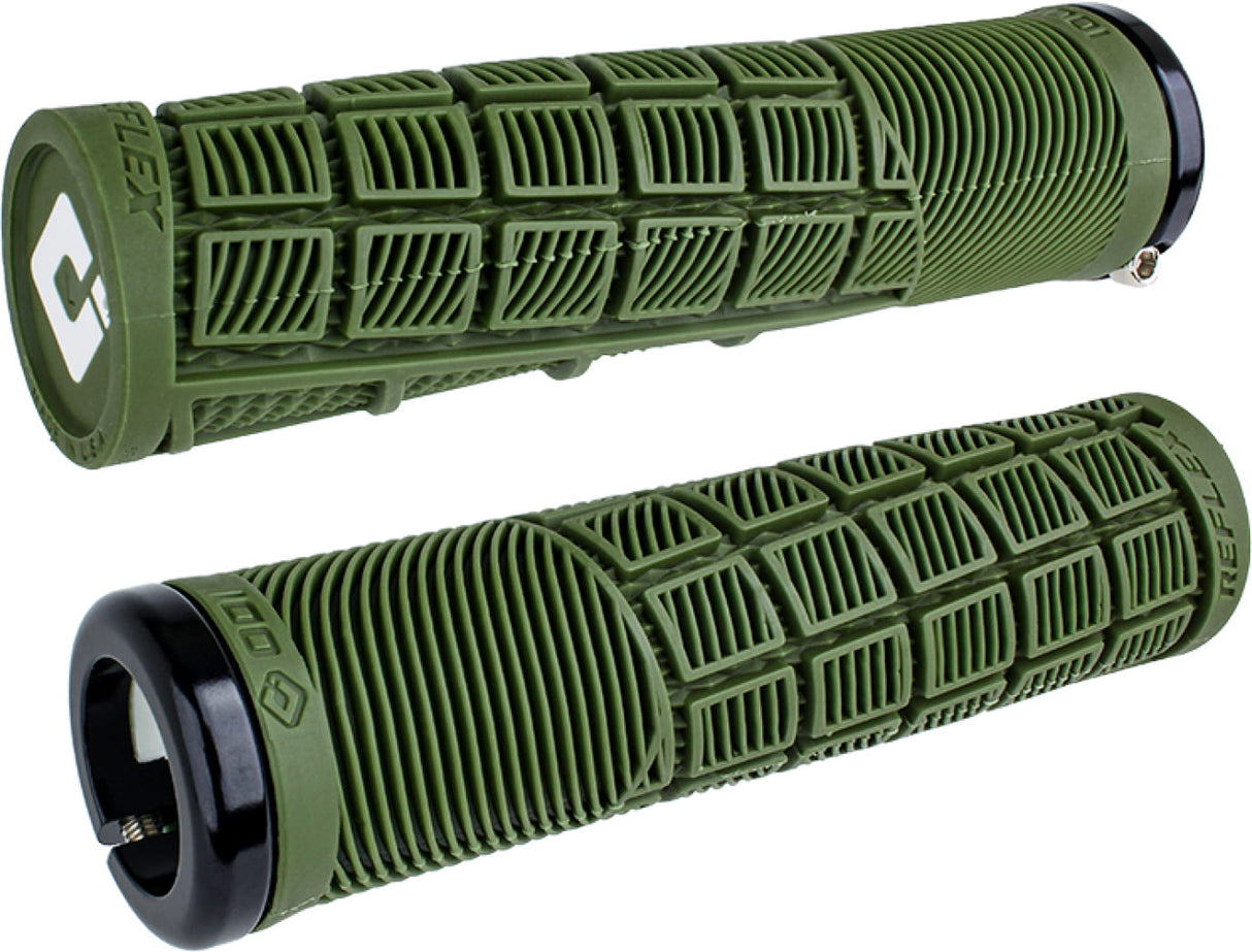 Reflex V2.1 Lock-On Griffe - olive Odi Grips