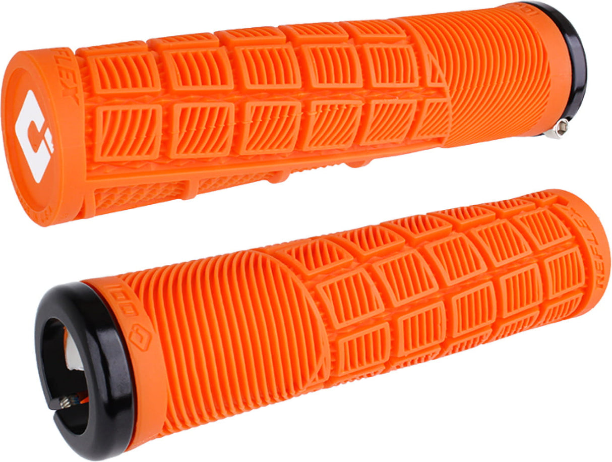 Reflex V2.1 Lock-On Griffe - orange Odi Grips
