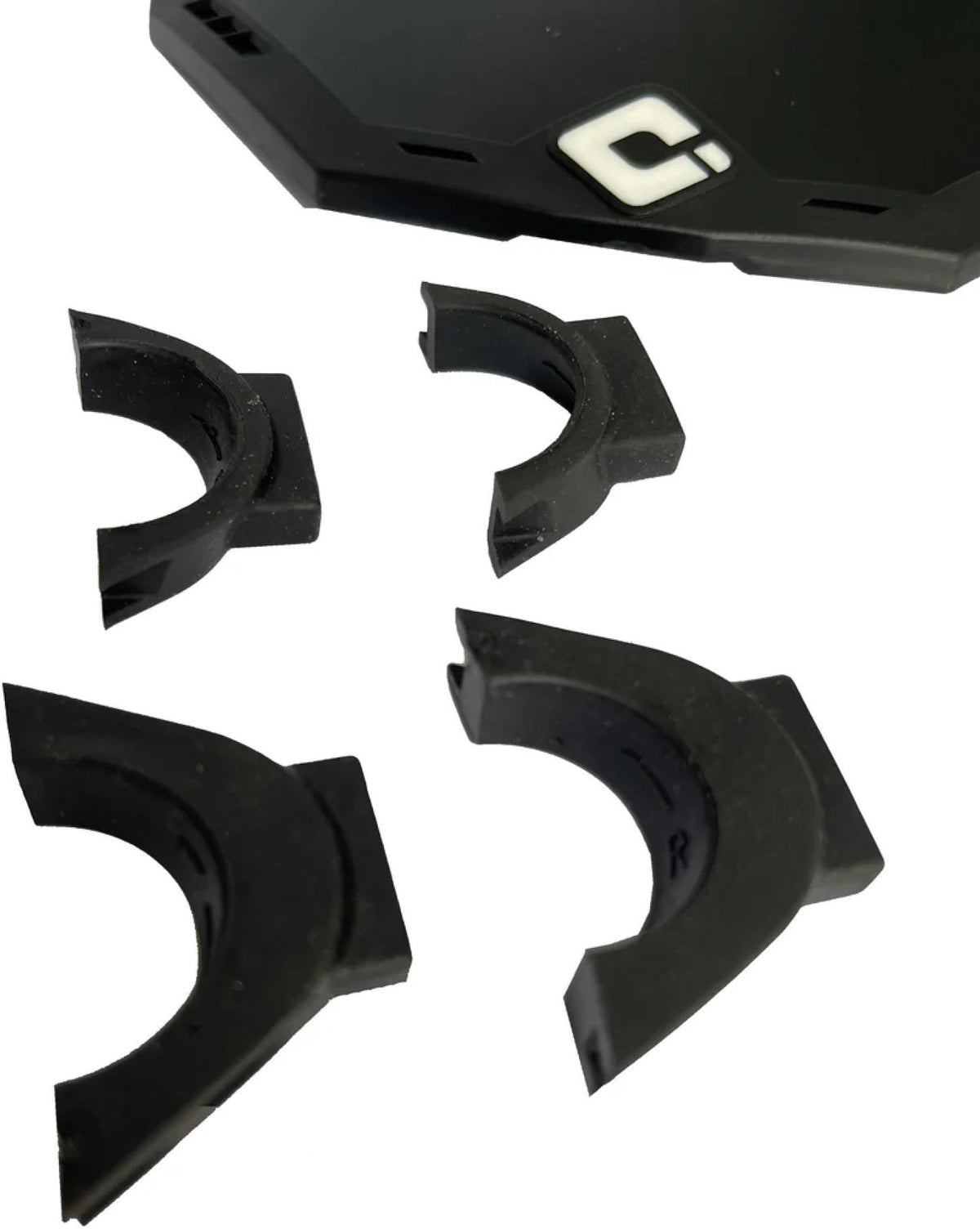 Number Plate Universal - White Odi Grips