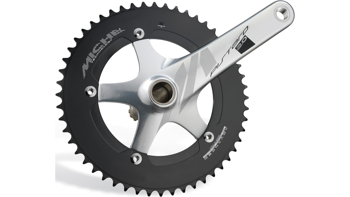 Pistard 2.0 Kurbelgarnitur - silber - 50 Zähne