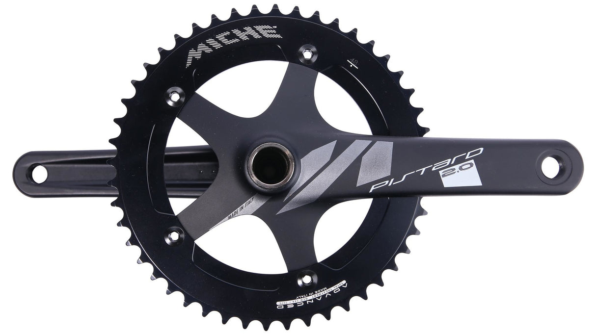 Pistard 2.0 Kurbelgarnitur - schwarz - 48 Zähne