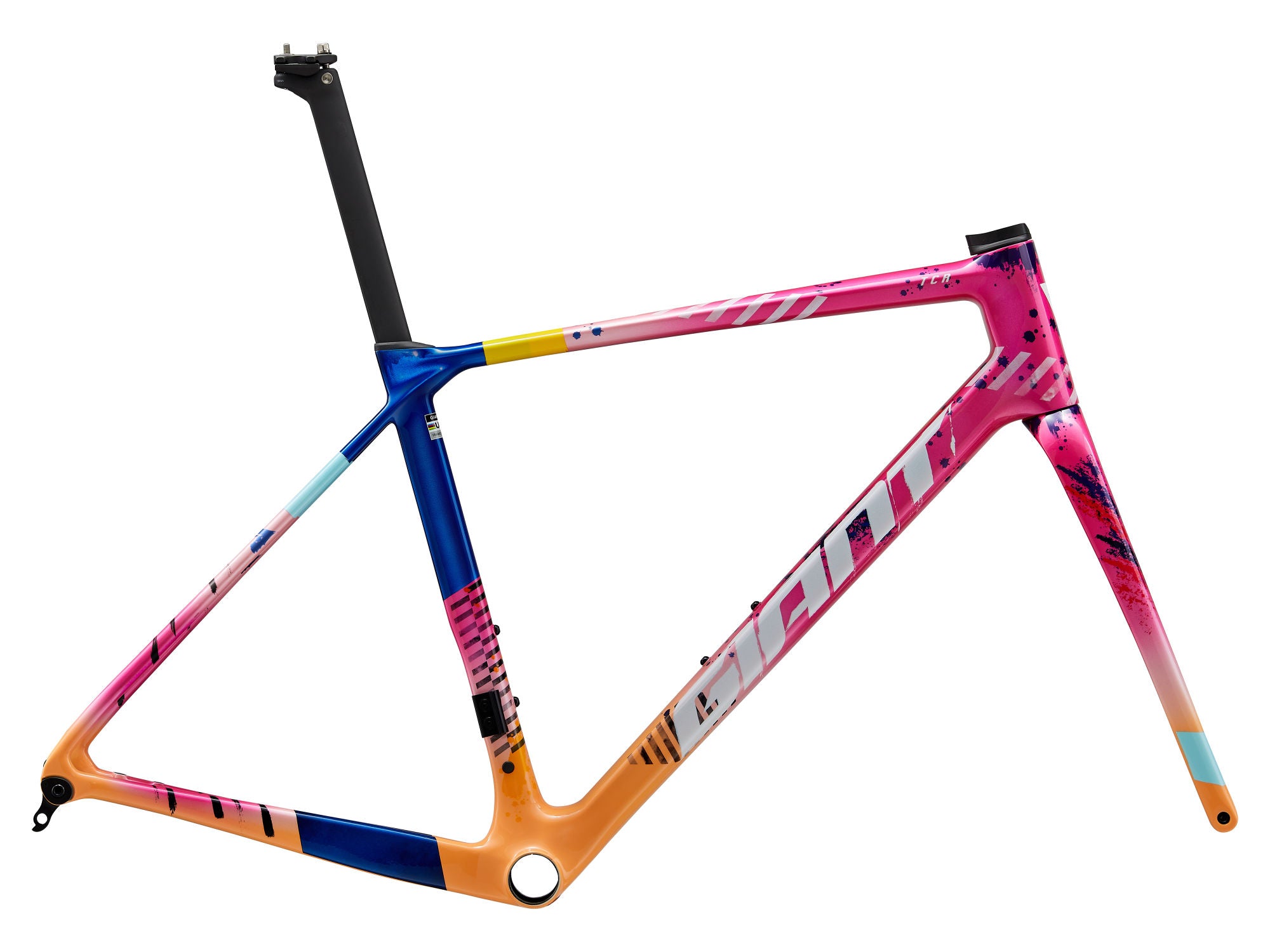TCR Advanced Pro Frame Set - Neon Flux