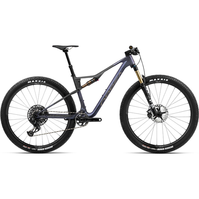 OIZ M-Pro AXS - Tanzanite Carbon View - Carbon Raw (Matt)