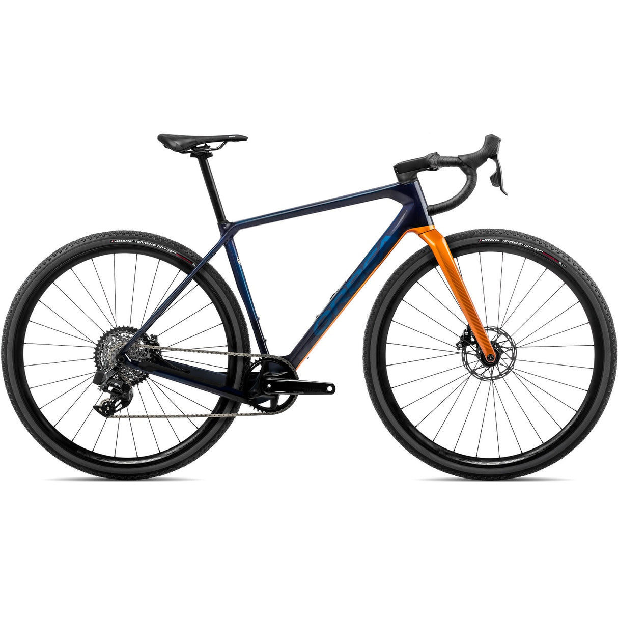 TERRA M31e Team 1X - Blue Carbon View - Leo Orange (Gloss)