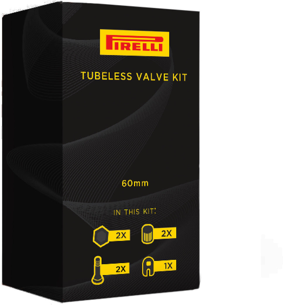 Tubeless Ventile - schwarz Pirelli