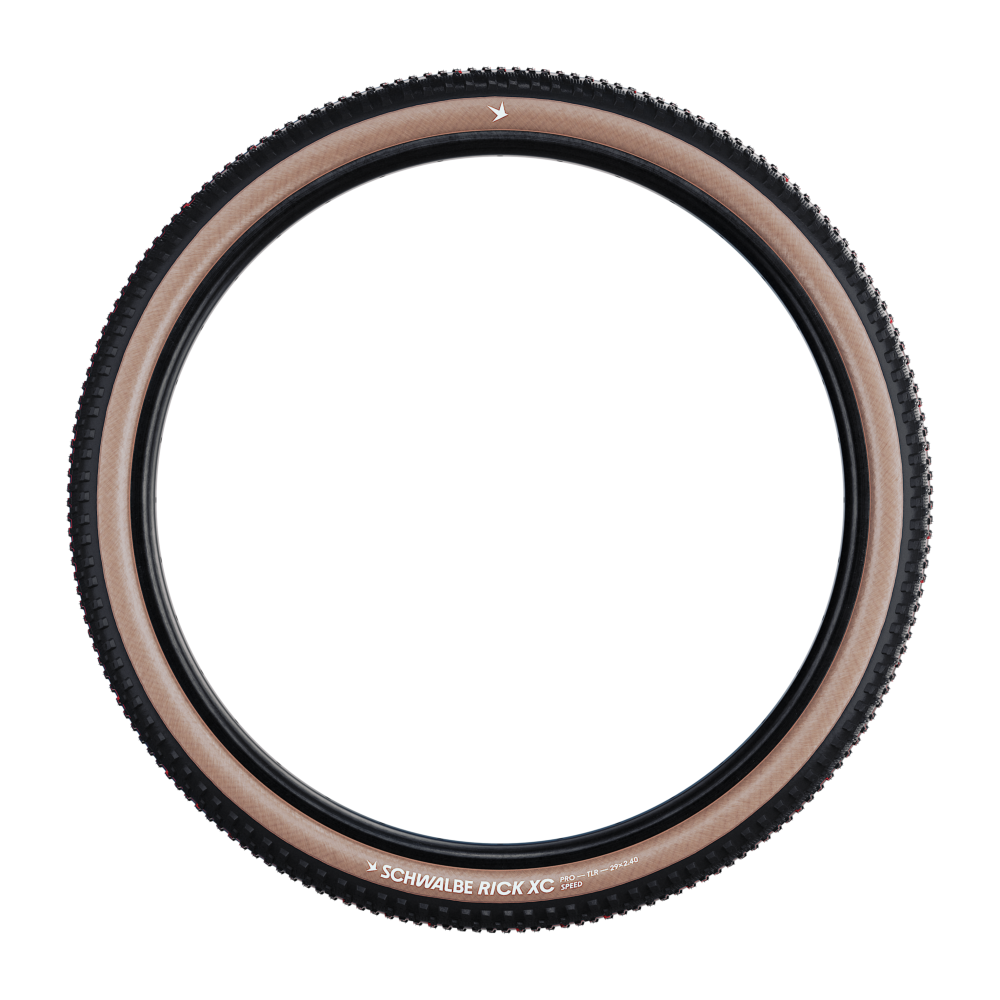 Rick XC Pro Super Race, 29" Faltreifen TLR, E-25 - schwarz/transparent