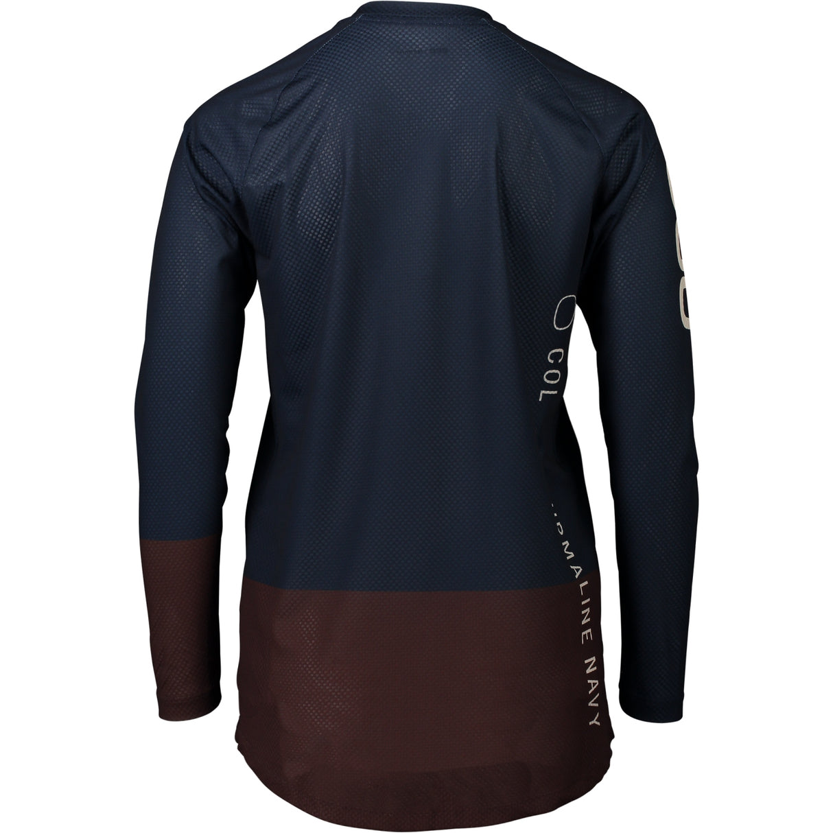 Women's MTB Pure LS Jersey - Turmaline Navy/Axinite Brown