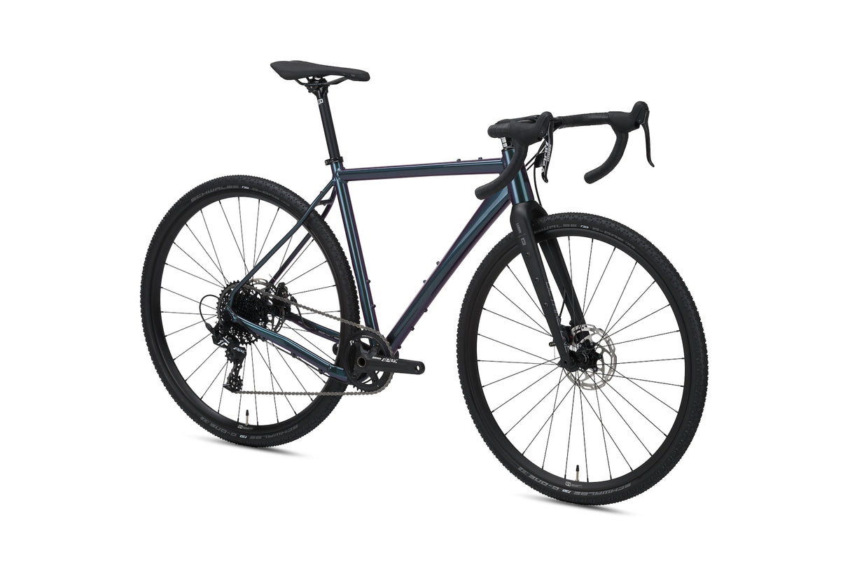 Gridd 1 - Blue Metallic / Black