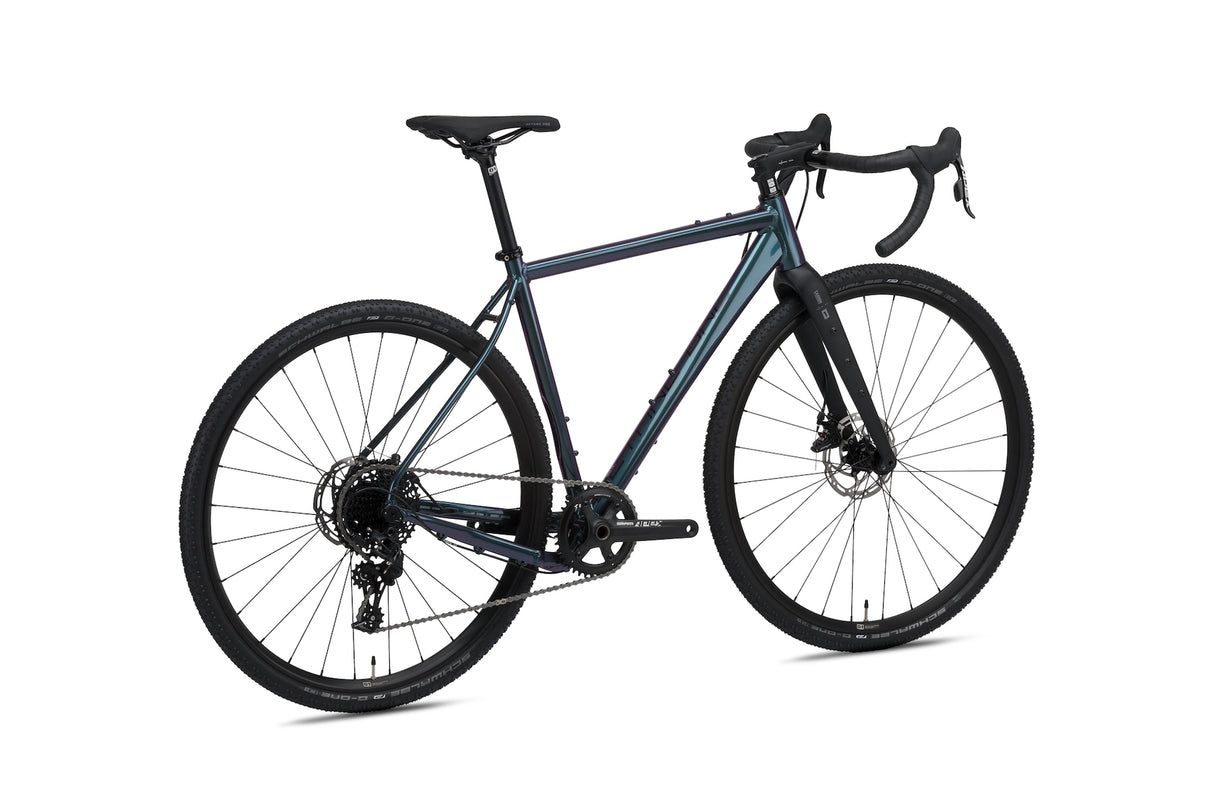 Gridd 1 - Blue Metallic / Black