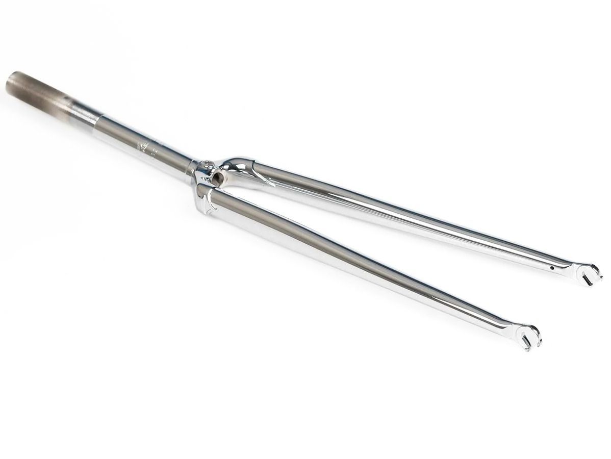 Fourche de piste classique chromée 1'' fileté 700c