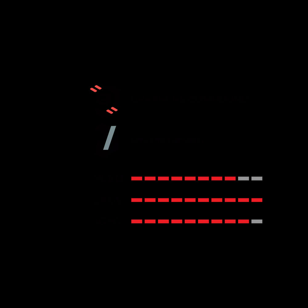 Randonneur Tech 50-622 Drahtreifen - schwarz Reflex