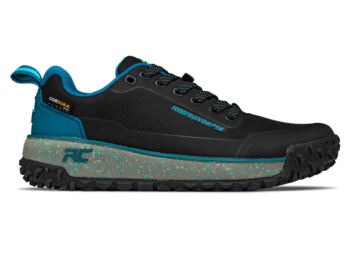 Flume Flat Women's Shoe - black/tahoe blue Ride Concepts