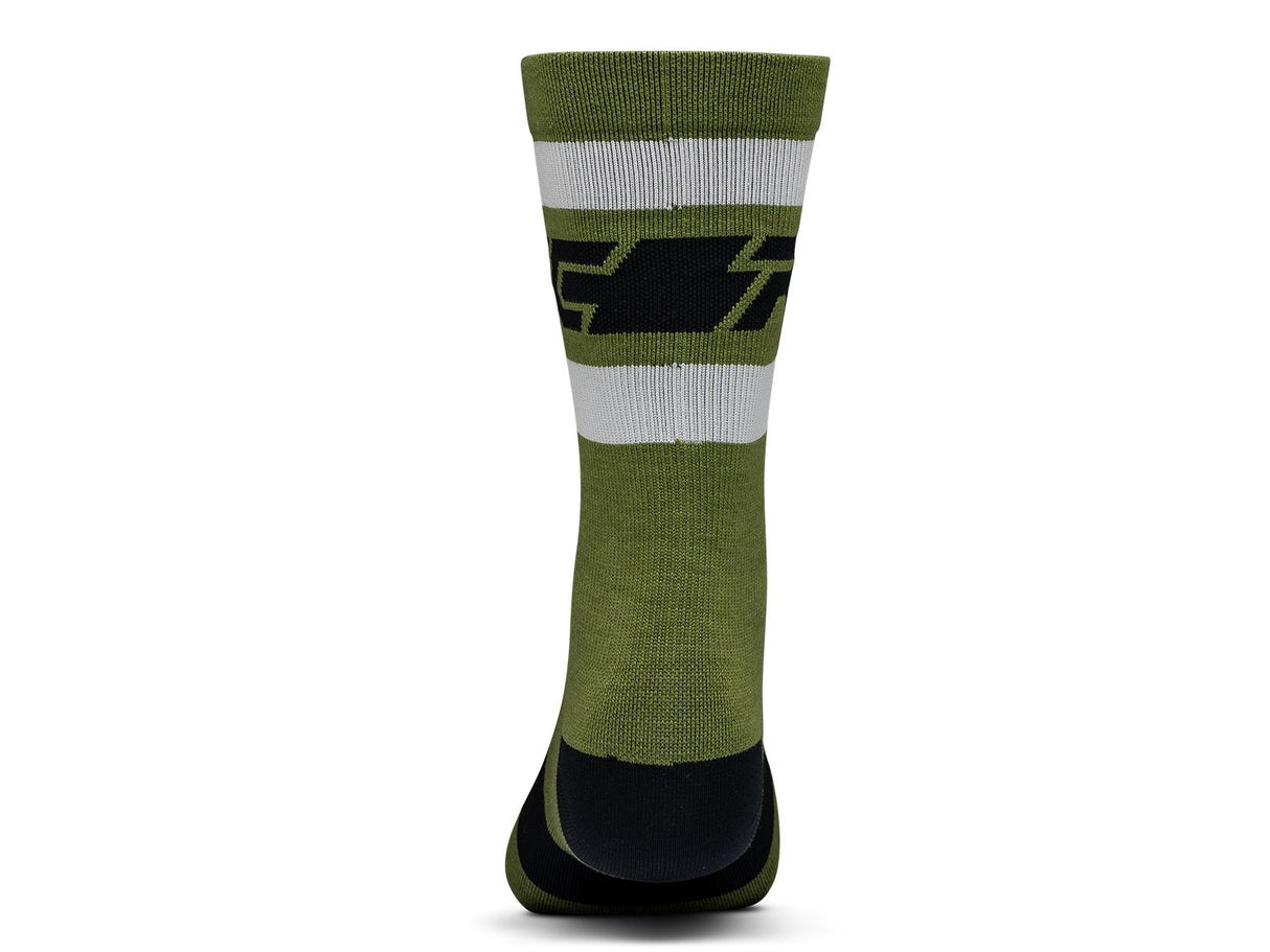 Fifty/Fifty Merino Socks - Olive