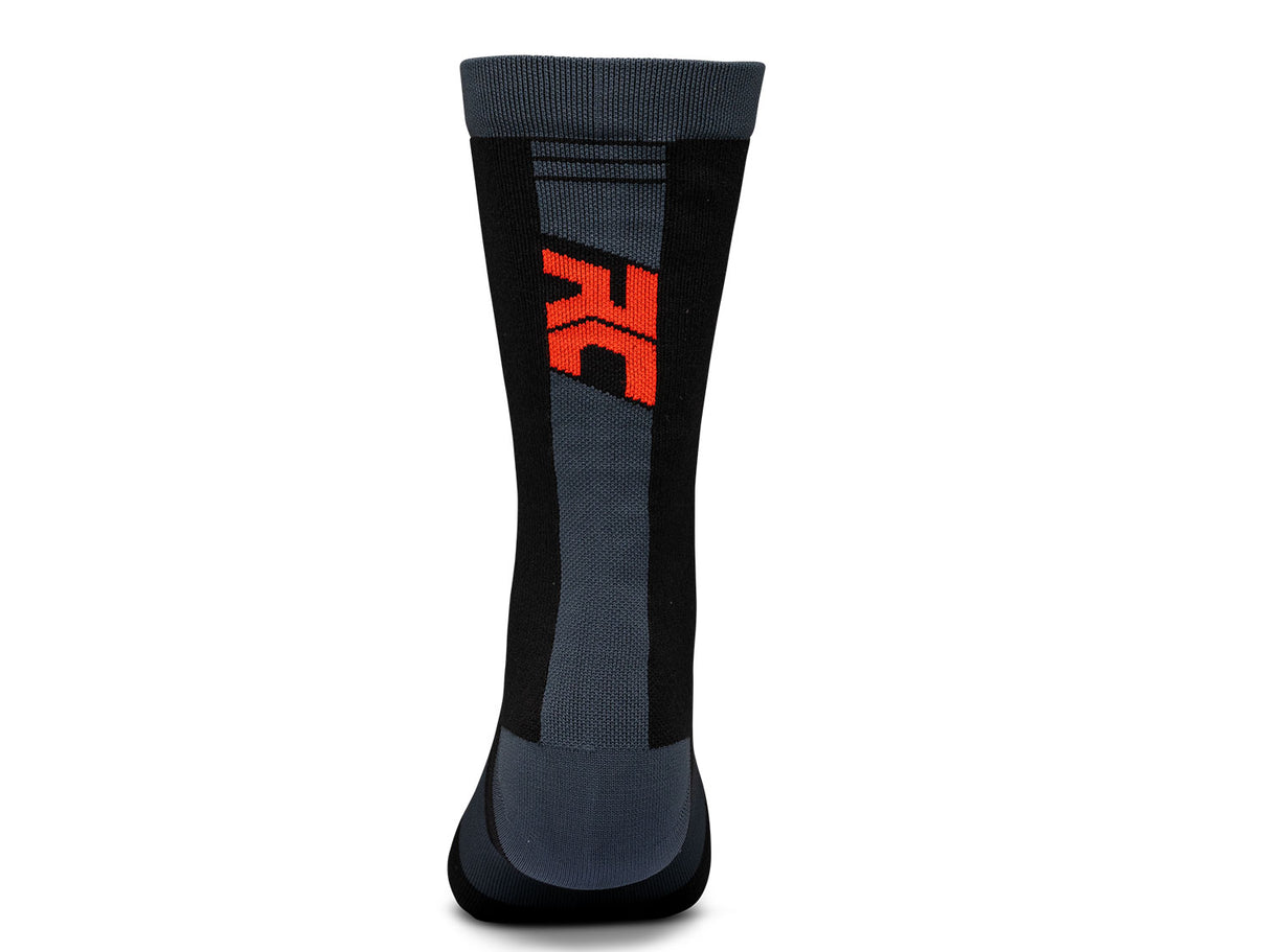 Mullet Merino Socks - Black/Red