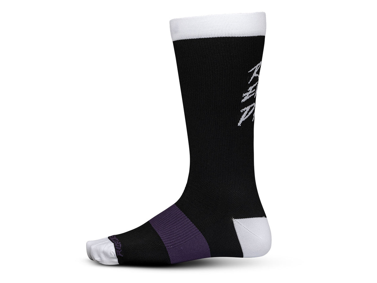 Ride Every Day Socks - Black/White