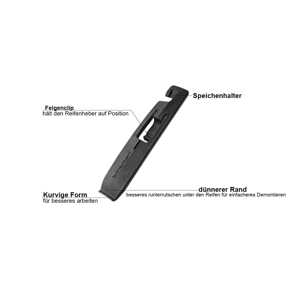 Tubeless Reifenheber Set, 3 Stück