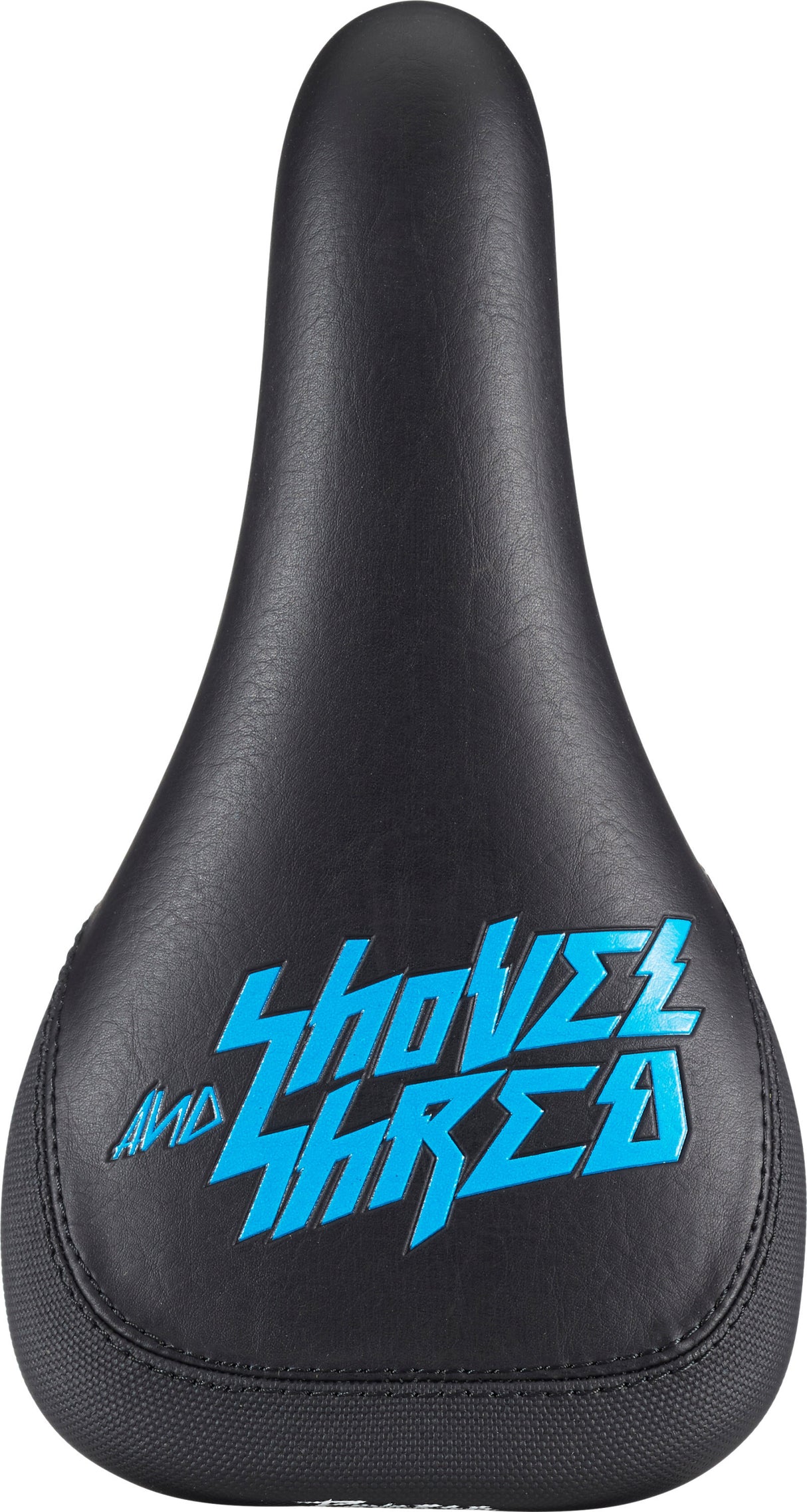 Shovel & Shred Sattel - Schwarz/Hellblau Reverse