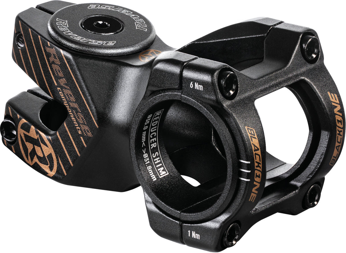 Black ONE D-2 Vorbau 50 mm - schwarz/kupfer